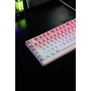 【สินค้าจุด】FURYCUBE IP98 Pro คีย์บอร์ดเกมมิ่งแบบไร้สาย ขนาด 98% ระบบเมมเบรน กันน้ำ พร้อมไฟ RGB-สีชมพูพีชหมอก