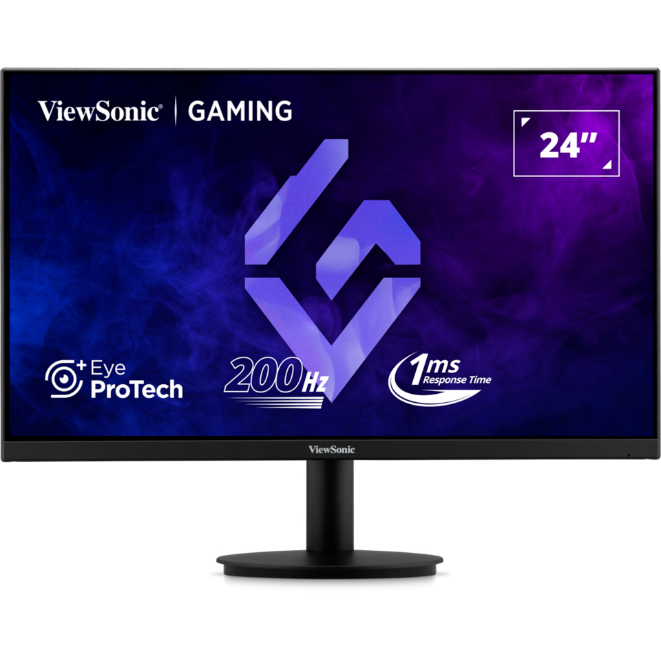 MONITOR (จอมอนิเตอร์)  VIEWSONIC VX2425-HD-PRO 23.8" 200Hz 1ms Gaming Monitor