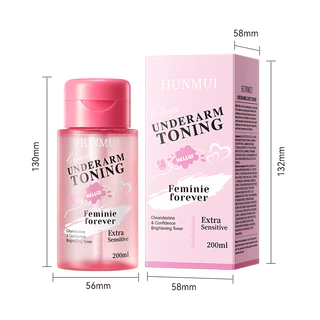 โทนเนอร์เช็ดรักแร้ ไอบลองก์ ขาหนีบ คอดำ ข้อศอกดดำ Iblanc Underarm Toning ขนาด 200 ml.