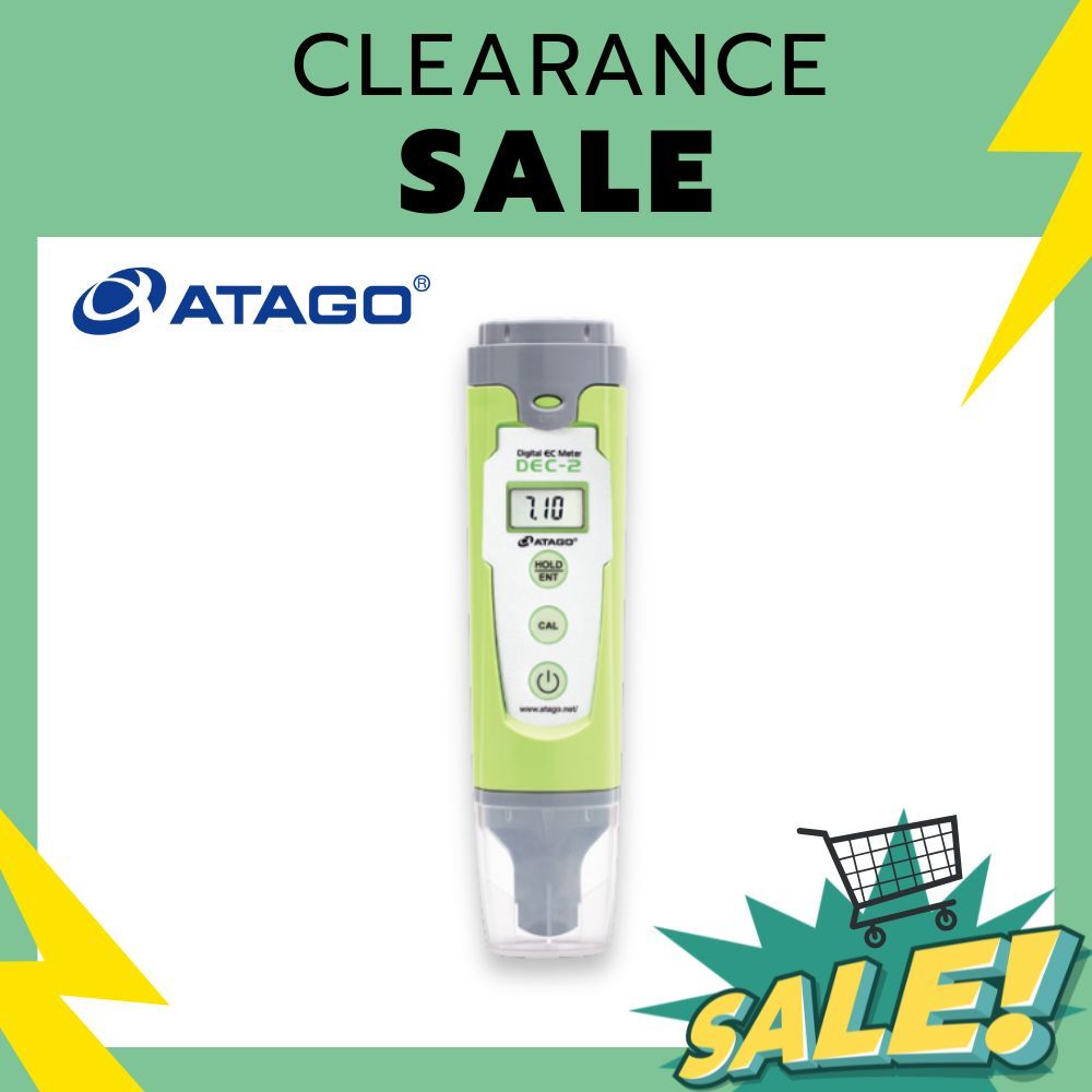 Atago รุ่น ATAGO-DEC-2 เครื่องวัดค่านำไฟฟ้า Digital EC Meter ** สินค้าค้าง STOCK **