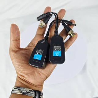 Apollo Balun 8MP รุ่น ABL-04 บาลัน รองรับความคมชัดสูงสุด 8MP สำหรับงานกล้องวงจรปิด Analog CCTV