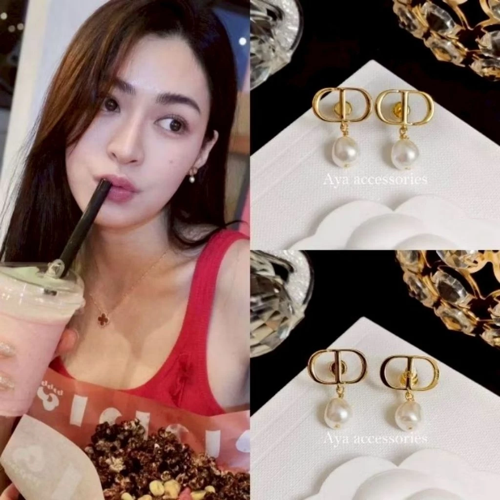 ต่างหู D งานสวย สินค้าพร้อมส่ง E004 E005