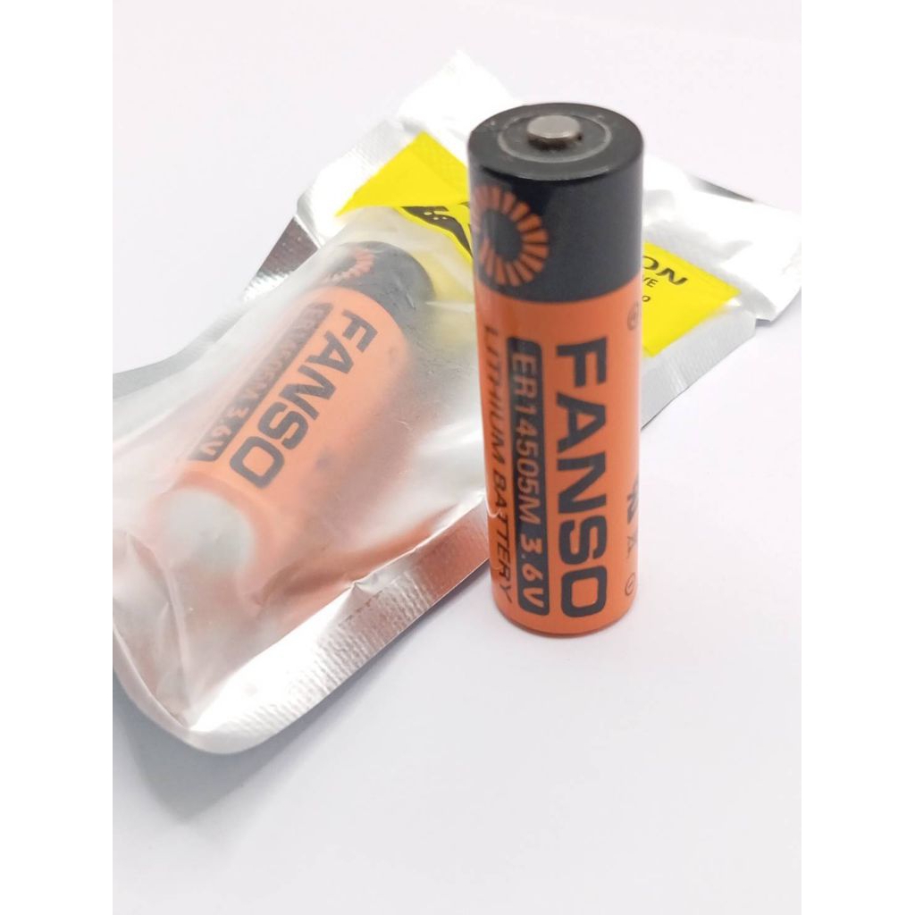 ER14505M 3.6V แบตเตอรี่ลิเธียมหลัก (Lithium Primary Battery) ยี่ห้อ Fanso รุ่น ER14505M.สั่งเลยถูกกว