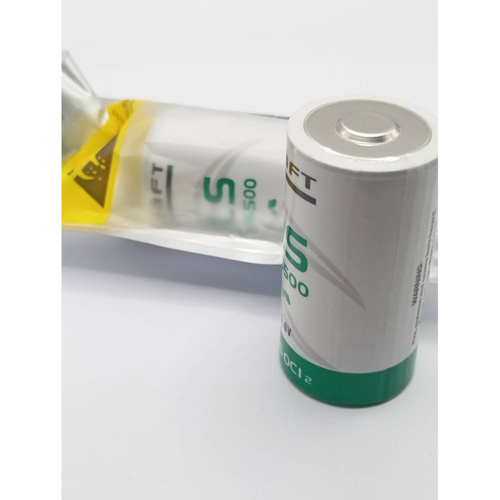 LS26500 แบตเตอรี่ลิเธียม SAFT LS26500 ขนาด C (3.6V) เป็นแบตเตอรี่ชนิดไม่สามารถชาร์จใหม่ได้ (Non-Rech