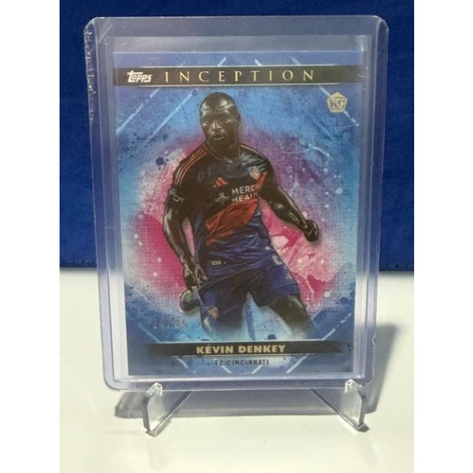 Kevin Denkey 2025 Topps Inception MLS Blue /25 - FC Cincinnati