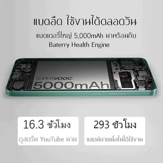 A78 (แรม 8รอม256GB.) สแกนนิ้วด้านข้าง (ชาร์จเร็ว 10W.) รับประกัน 1 ปี ฟรีอุปกรณ์
