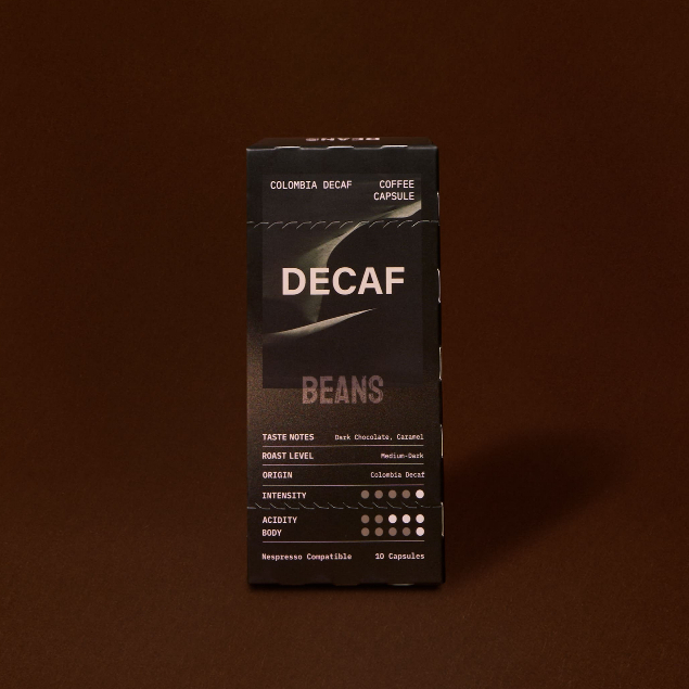 BEANS Coffee Roaster | Decaf - The Night Owl Coffee Capsule กาแฟแคปซูลระบบ Nespresso