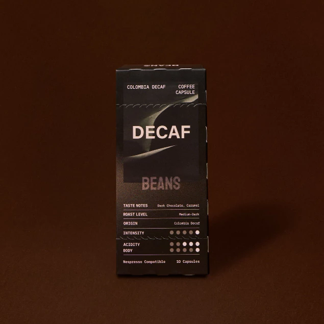 BEANS Coffee Roaster | Decaf - The Night Owl Coffee Capsule กาแฟแคปซูลระบบ Nespresso