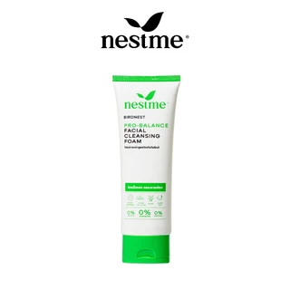 (แพ็คคู่)NESTME PRO-BALANCE FACIAL CLEANSING FOAM เนสท์มี โปร-บาลานซ์ เฟเชี่ยล คลีนซิ่ง โฟม 100มล.