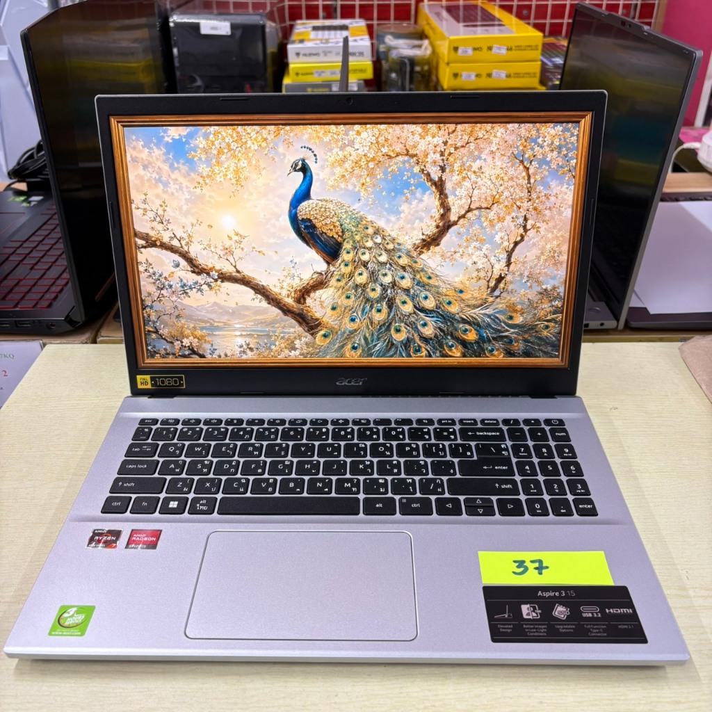 ACER  ASPIRE 3  15  A315 - 44P - R11P  ประกัน SYNNEX  20/12/2026  ประกันศูนย์ Acer 22/11/2026  สภาพเ
