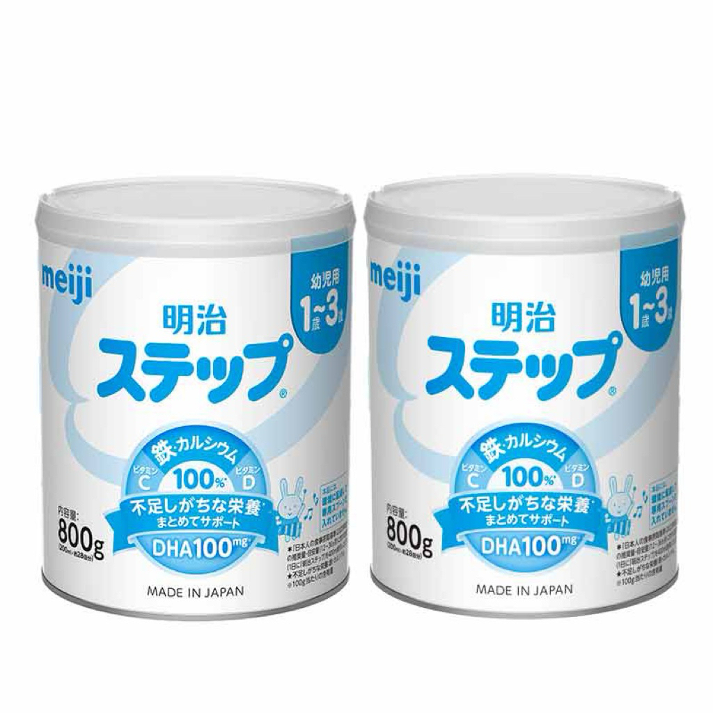 [พร้อมส่งทันที] นมผงสูตรต่อเนื่อง Meiji Step สำหรับเด็ก 1-3 ปี (รุ่นไม่มีช้อน)