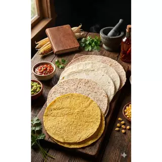 แป้งโฮลวีท ขนาด 6 นิ้ว (Whole wheat 6 Inch)