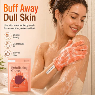 ถุงมือสครับผิว บี เบ็ทเทอร์ 1คู่ Exfoliating Gloves