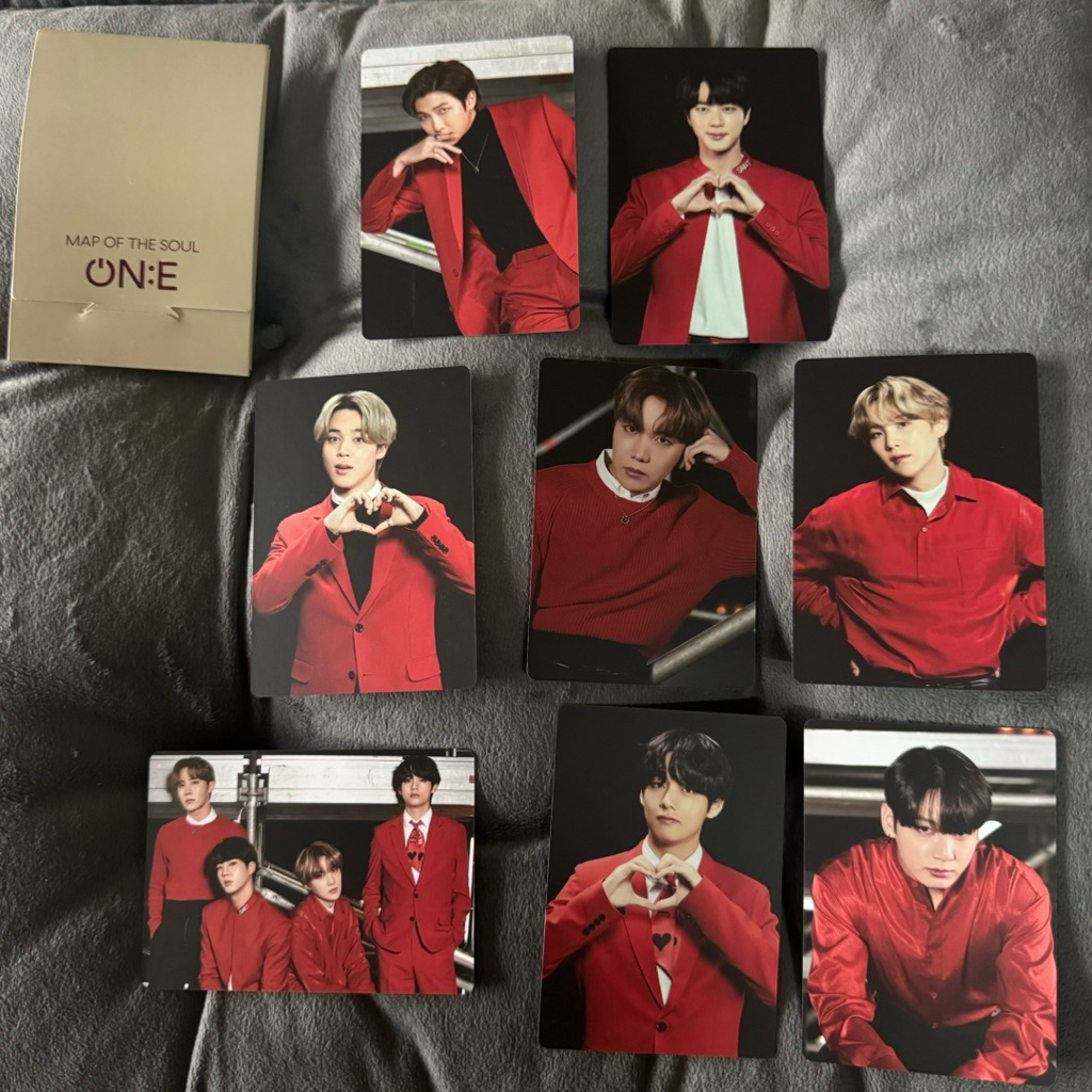 BTS map of soul card set BTS PHOTOCARD