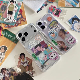 [พร้อมส่ง] เคสใส Always with me (แบบแกะหลังใส่รูปได้)