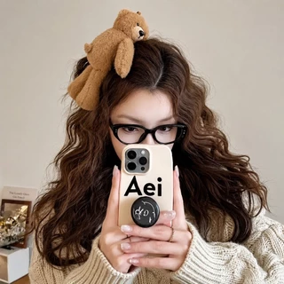 【พร้อมส่งจากไทย】Teddy Bear Plush Hair คาดผมและกิ๊บหนีบผมหมีตัวใหญ่สีน้ำตาล ขนฟูสุดน่ารัก เนื้องานเกาหลี คุณภาพพรีเมี่ยม