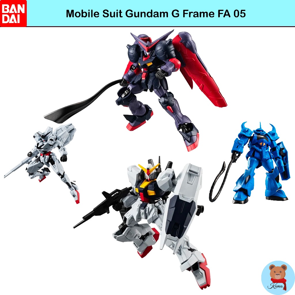 ✅รุ่นFA 05 Bandai Mobile Suit Gundam G Frame FA 05  🇯🇵โมเดล ตัวต่อ จุดขยับ กันดั้ม