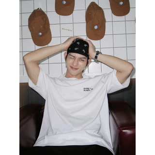Hype It - Hype Pixel T-Shirt เสื้อยืดแขนสั้นทรง Oversized แบรนด์ Hype It (คอไม่กว้าง ทรงไหล่ตก)