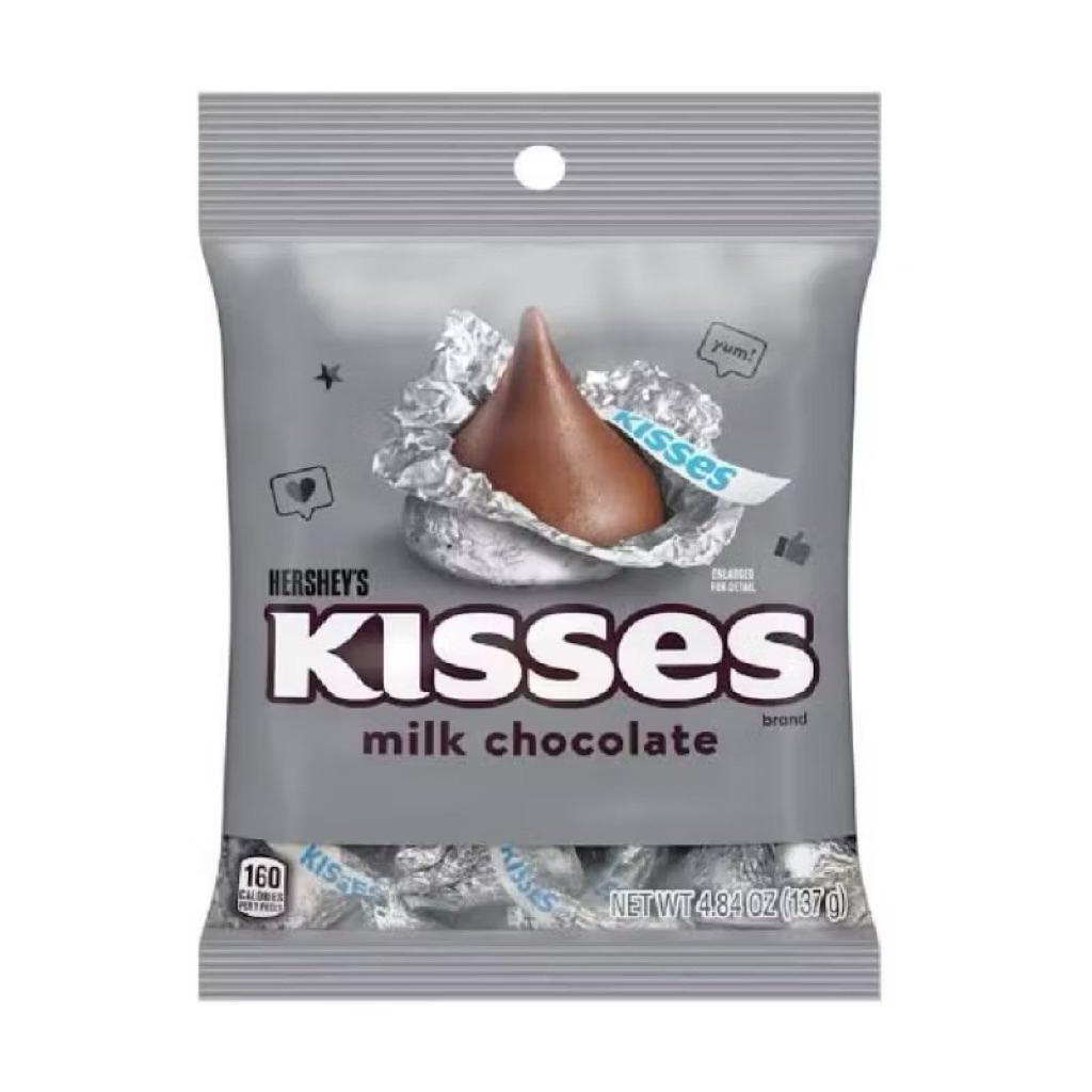 Hershey's Kisses Milk Chocolate 137g