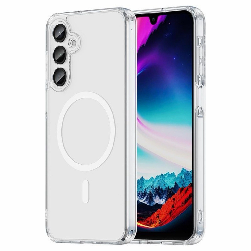 เคสใสแม่เหล็ก ชาร์จได้ สำหรับรุ่น Samsung A16 4G  5G เคสใสนิ่ม