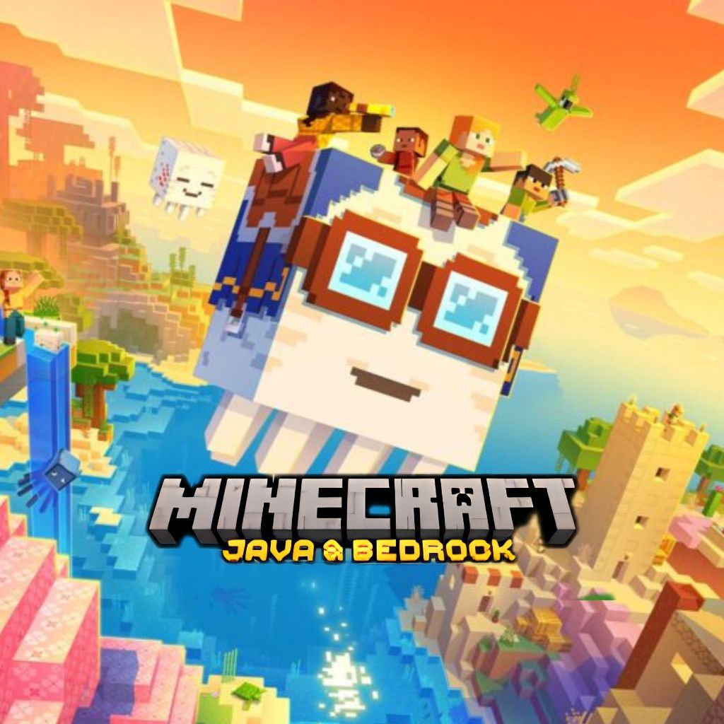 [เกมPC] Minecraft:Java & Bedrock Edition - Deluxe Collection - รหัสเกมจาก Microsoft Store-Java not X
