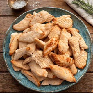 สันในไก่นุ่มย่างถ่าน 1 กิโลกรัม สันในไก่คลีน ไก่ย่างนุ่ม ชุ่มฉ่ำ โปรตีนสูง ไขมันต่ำ อาหารคลีน คีโต