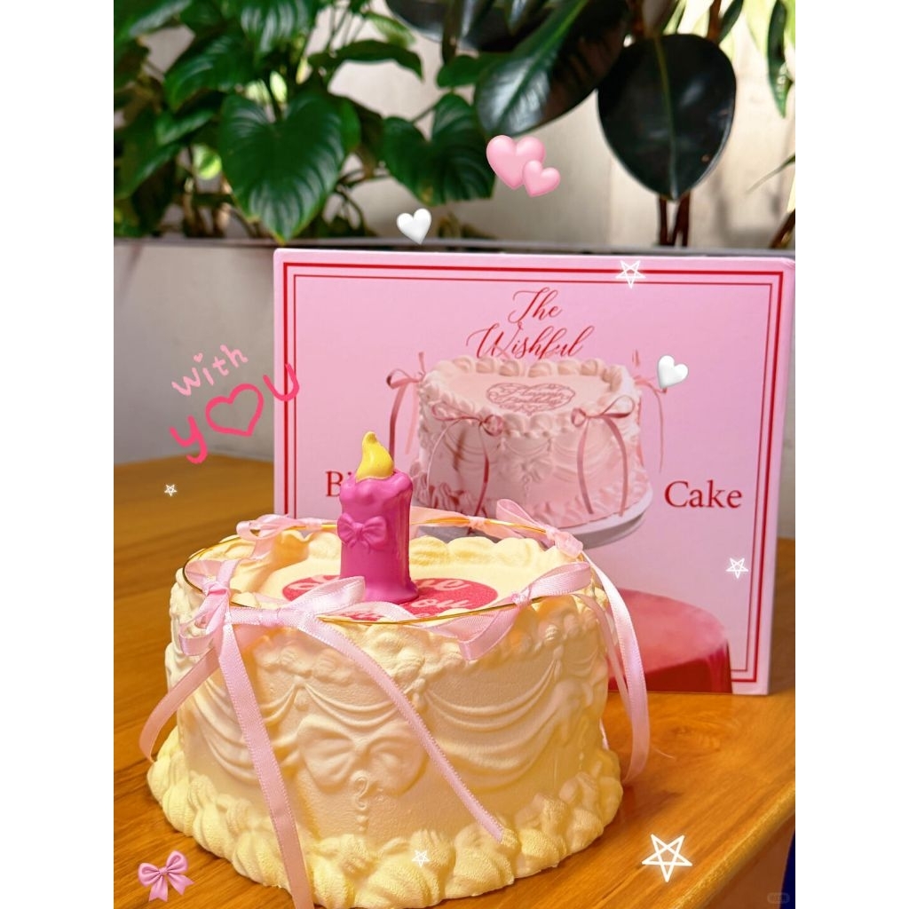 ( พรีฯของเข้า20นี้ทุกสี ) สกุชชี่เค้กแบรนด์ Molynk รุ่น The Wishful Bite Cake