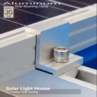 SOLAR Cell End Clamp 30 - 40 mm ยึดข้างแผงโซล่าเซลล์