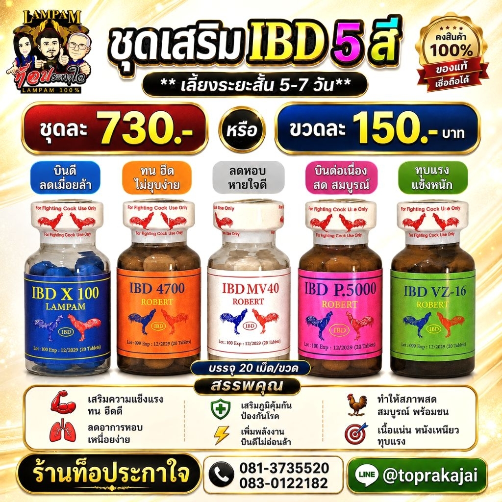 LAMPAM ลำปำ ชุดไอบีดีตัวเสริม