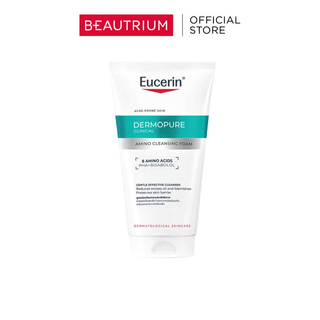 EUCERIN  Dermopure Clinical Amino Cleansing Foam โฟมล้างหน้า 150ml