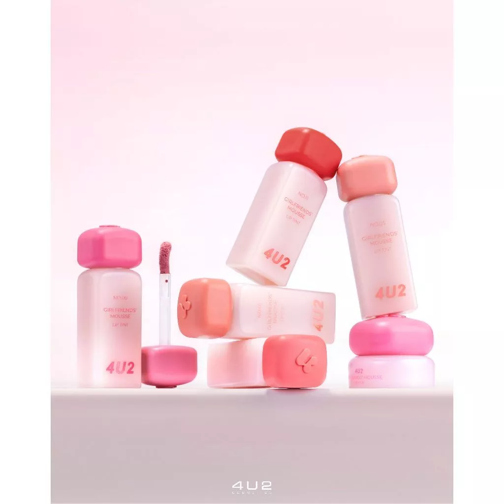 KittyKawaii x 4U2 Girlfriends Mousse Lip Tint 3กรัม thumbnail 3