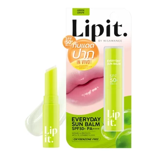 Lip it Sunday Sun Balm 3g. (ซันเดย์ซันบาล์ม เอสพีเอฟ50+ พีเอ++++ 3g.) ลิปอิท