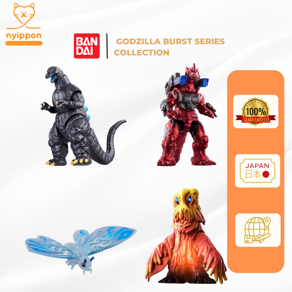 BANDAI Godzilla Burst Series Collection
