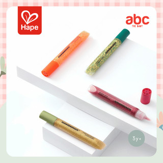 Hape - Glass Adhesive Painting – Glitter Glue Window Paint 3Y+ image 1