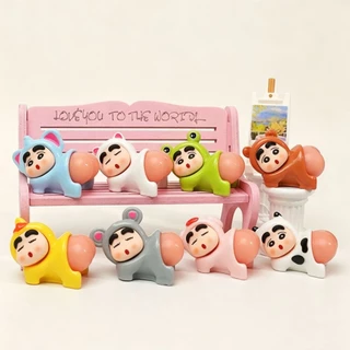 พร้อมส่งในไทย โมเดล ชินจัง แบบแยก ตุ๊กตาเซรามิก เซรามิก ตั้งโชว์ ประดับตกแต่ง โมเดลชินจัง