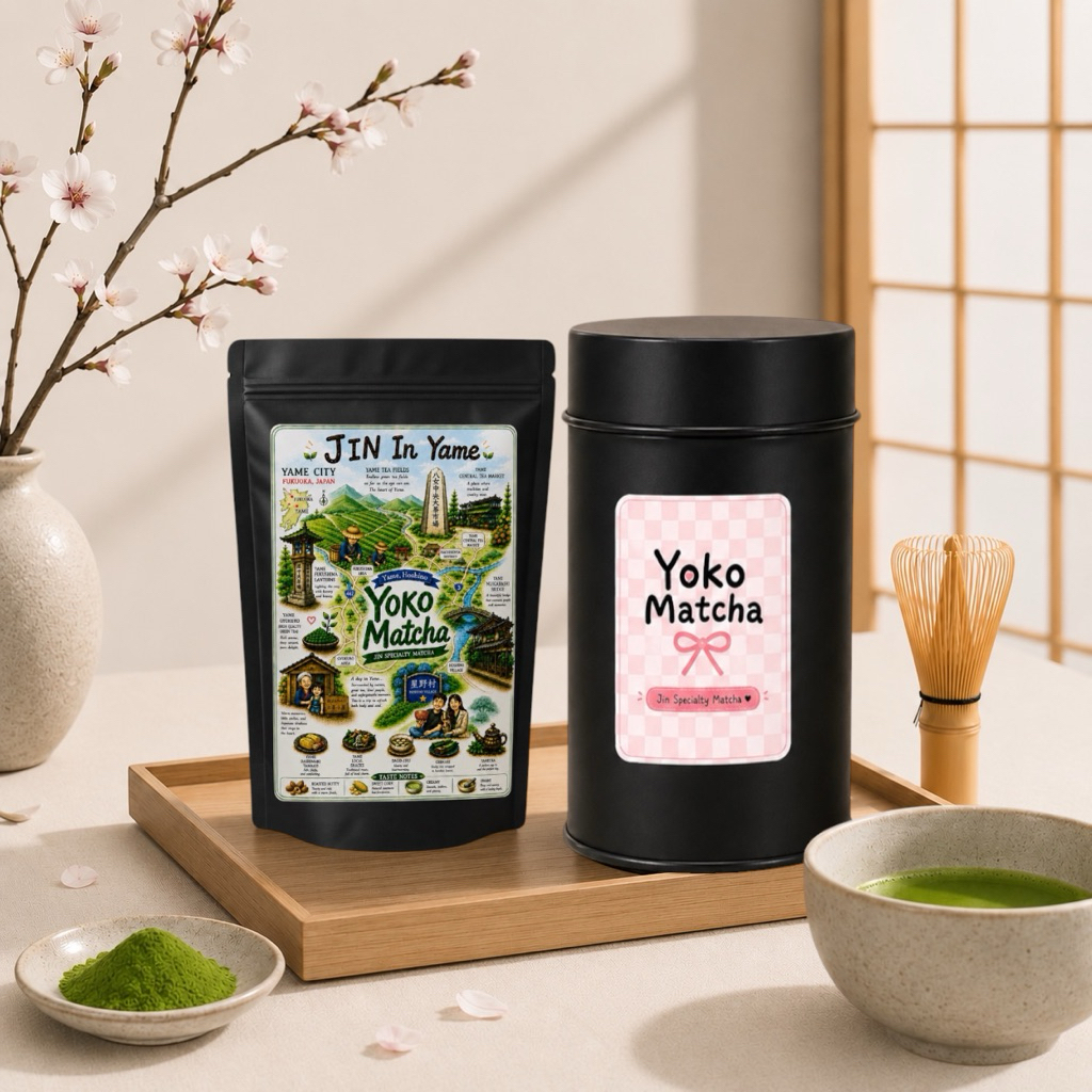 YOKO_Matcha Taste notes Roasted Nutty ,Sweet Corn,Creamy by JIN Specialty Matcha
