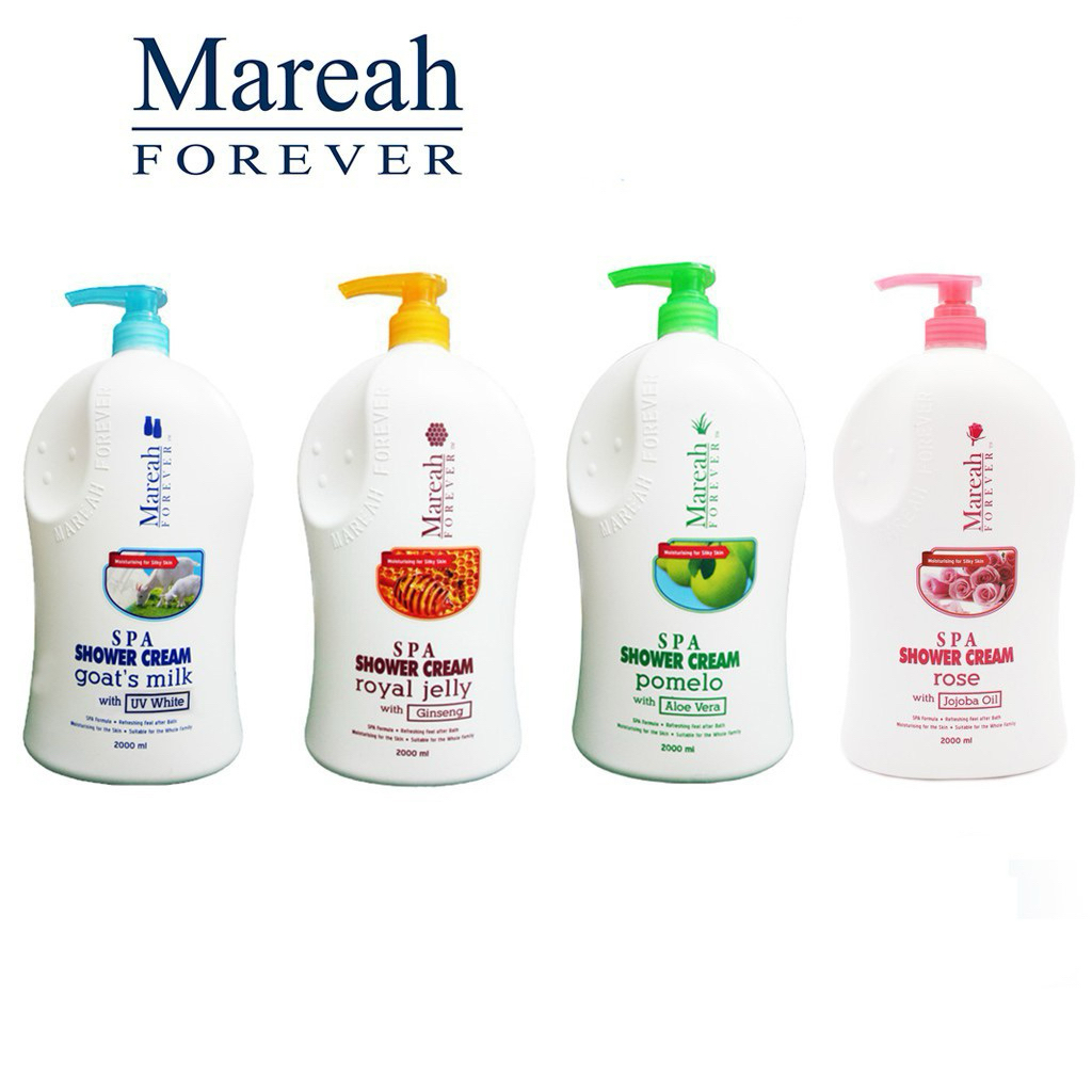ครีมอาบน้ำ Mareah Goat's Milk ขนาด 2000ml