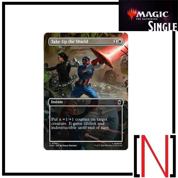 [MTG][Single][MSH] Take Up the Shield ระดับ Common [ภาษาอังกฤษ]