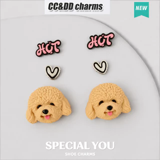 ของแท้แท้เดิม ตัวการ์ตูนติดรองเท้า ของตกแต่งรองเท้า ที่น่ารักและทันสมัย เหมาะสำหรับ charms 3D