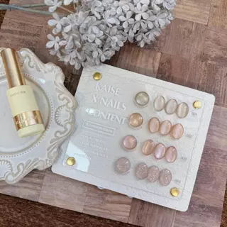 Champagne Glow Two-Tone 4 สี (KA03) Kaise x Nailscontent