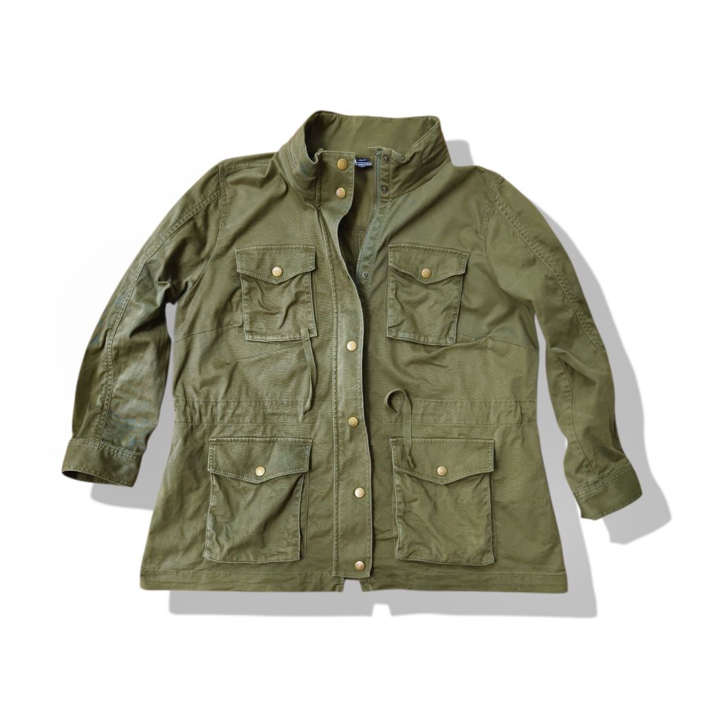 Land's End Military Field Jacket มือสองรอบอก 50”