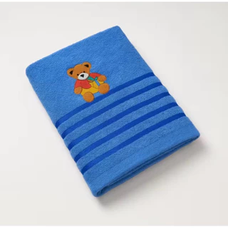 ผ้าขนหนูผ้าเช็ดตัวปักลาย ขนาด70x140cm คละลายปักcotton100% ผ้าหนานุ่ม ซับน้ำได้ดี ไม่เป็นขุย สีไม่ตก