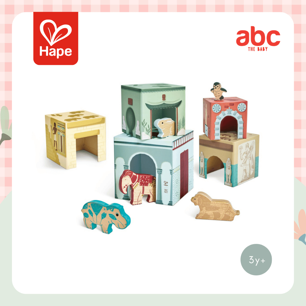Hape the MET Collection! Museum Nesting Blocks กล่องซ้อนลายพิพิธภัณฑ์ รูปที่ 3