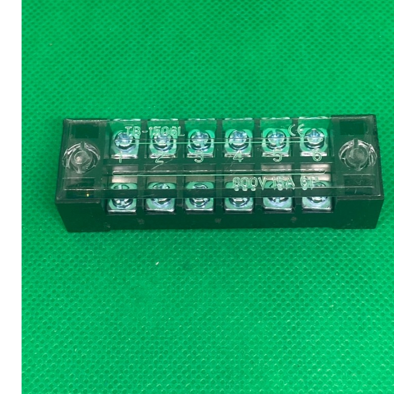 TB-1506L 6PIN 15A 600V เทอร์มินัลต่อสาย