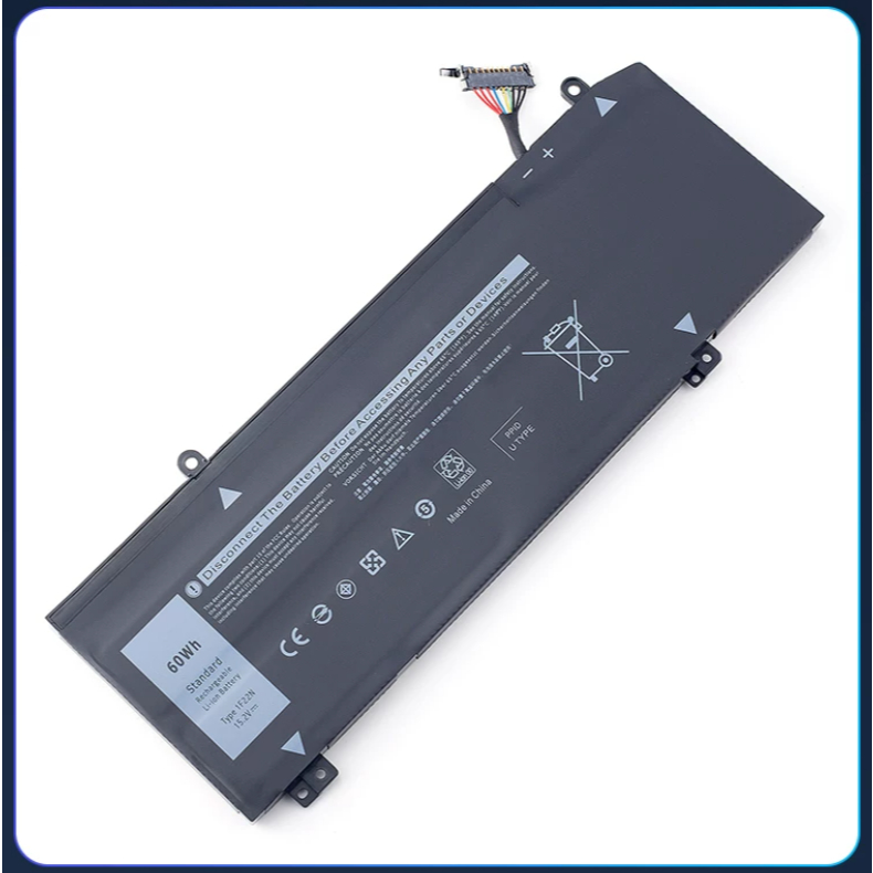 แบรนด์ใหม่สำหรับ Dell Alienware M15 M17 R1 2018 1F22N P79 / P82F แบตเตอรี่