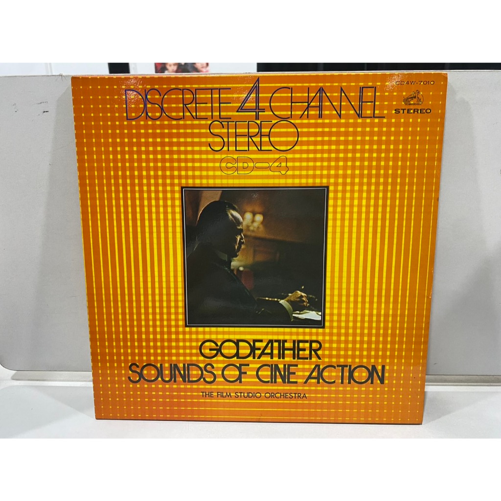 1LPVinyl Records แผ่นเสียงไวนิล The Film Studio Orchestra Godfather Sounds Of Cine Action quadraphon