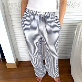 Sistersfabric - Sofia pants กางเกงเอวยางยืดลายทาง