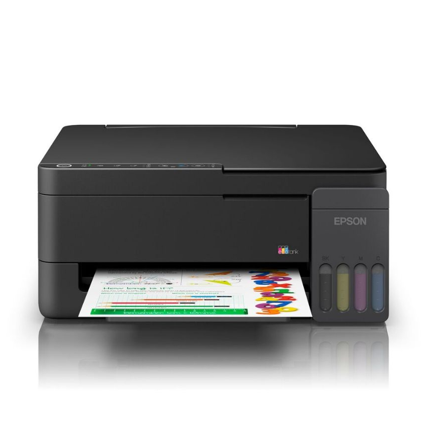 Epson EcoTank L3350 AIO Wi-Fi เครื่องปริ้นเตอร์อิงค์เจ็ท 3 IN 1 หมึกแท้ 1ชุดพร้อมใช้ [ประกันศูนย์2ปี]