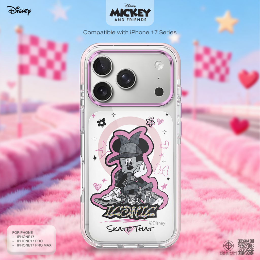 Disney Case Mickey เคสไอโฟน iPhone 17 / 17 Air / 17 Pro /17 Pro Max Magsafe แม่เหล็ก ลิขสิทธิ์แท้