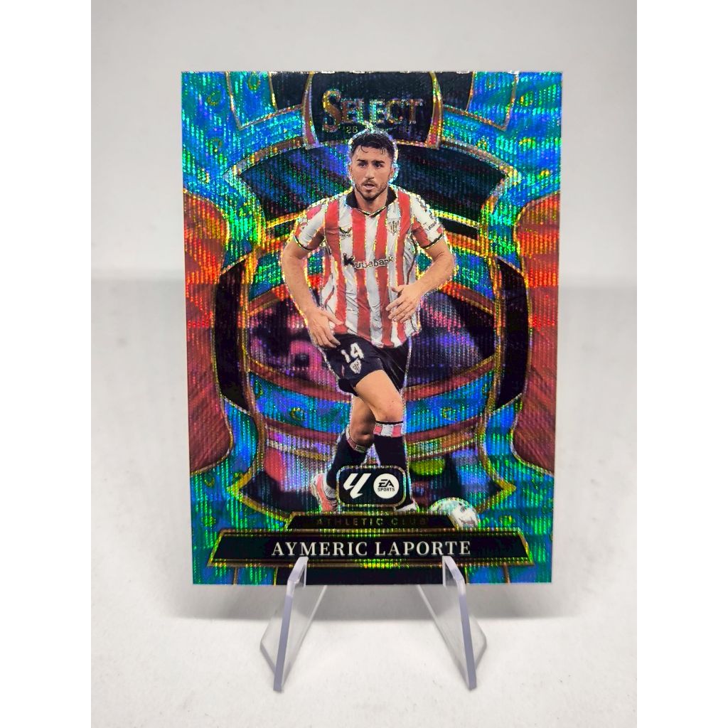 การ์ดนักฟุตบอล Panini Select La Liga  Aymeric Laporte Peacock 2025-26